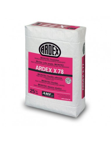 ARDEX X78 - Adhesivo para materiales poco porosos en suelos