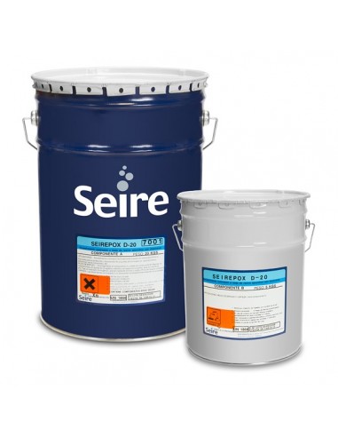 Seirepox D-20 - Pintura epoxy base agua para pavimentos industriales