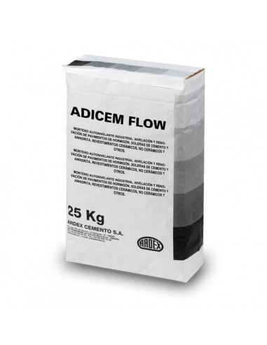 ADICEM FLOW - Mortero autonivelante o pasta niveladora industrial