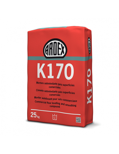 ARDEX K170 - Self-leveling mortar for commercial surfaces