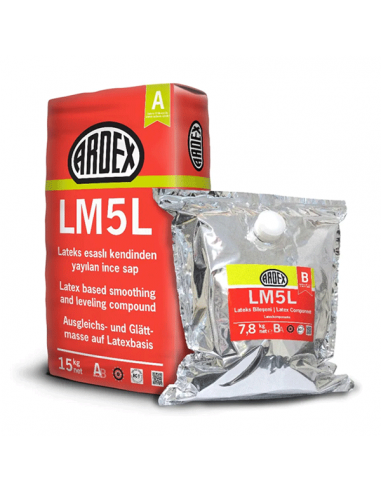 ARDEX LM 5 L - Latex Based Light Levelling Compound